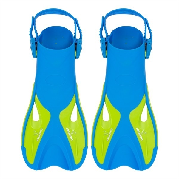 Atlantis Snorkelvin Blauw/Groen 36-41 - Flippers