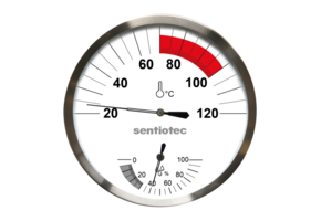 Thermo-hygrometer rond 130mm