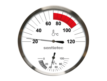 Thermo-hygrometer rond 130mm