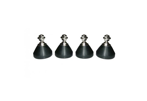 Zwembadverwarming Trillingsdempers Set Van 4
