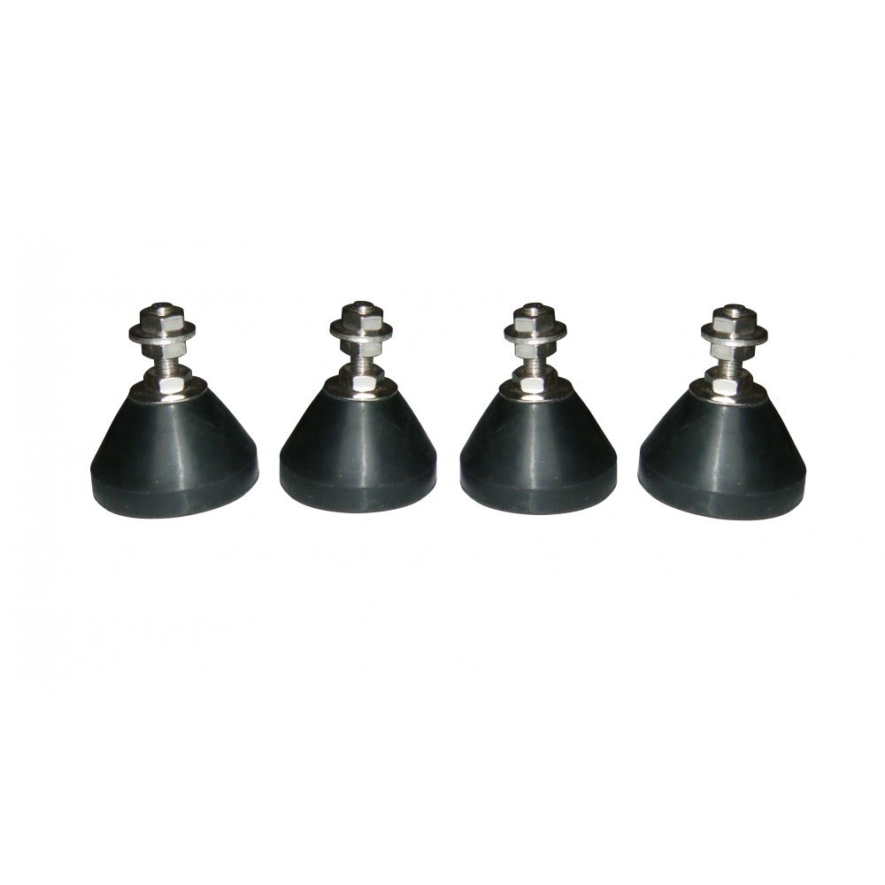 Zwembadverwarming Trillingsdempers Set Van 4