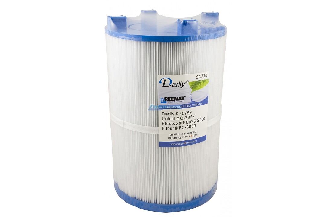SPA FILTER SC 730 - DIMENSION ONE SPA FILTER 27cm x 18 cm