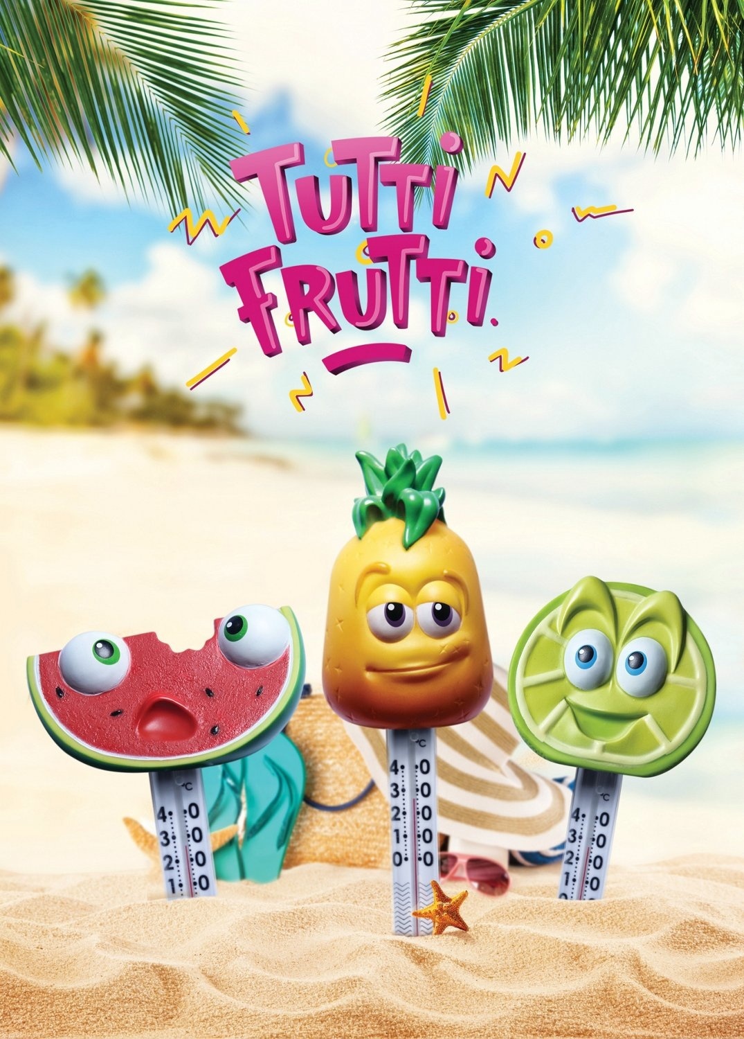 Zwembad Thermometer - Tutti Frutti