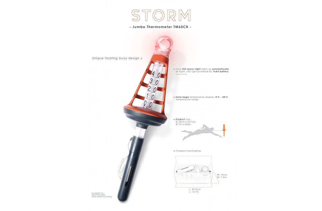 Kokido Storm Thermometer