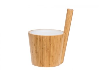 Rento Sauna Emmer bamboe duo wit