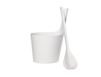 Rento Pisara Sauna Emmer Set wit