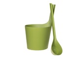 Rento Pisara Sauna Emmer Set groen
