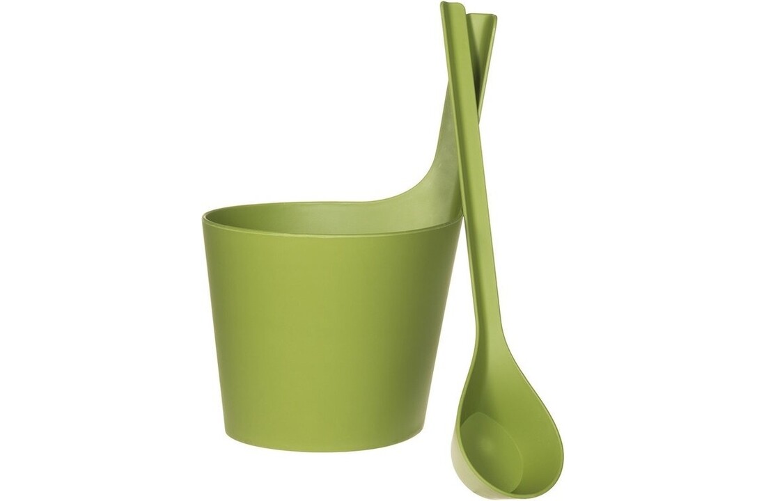 Rento Pisara Sauna Emmer Set groen