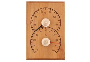Saunaland Sauna thermometer & Hygrometer Elzen