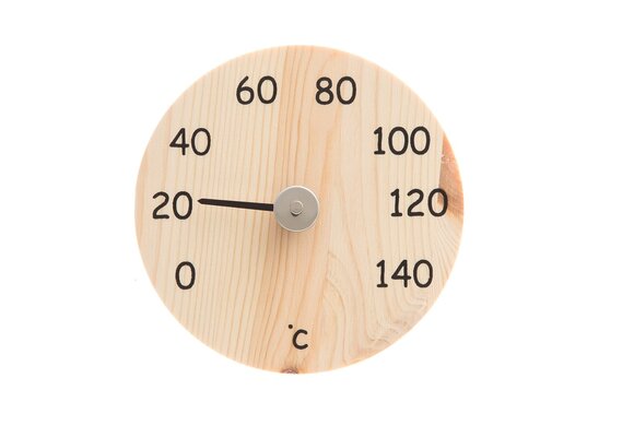 Saunaland Sauna Thermometer rond 14 cm