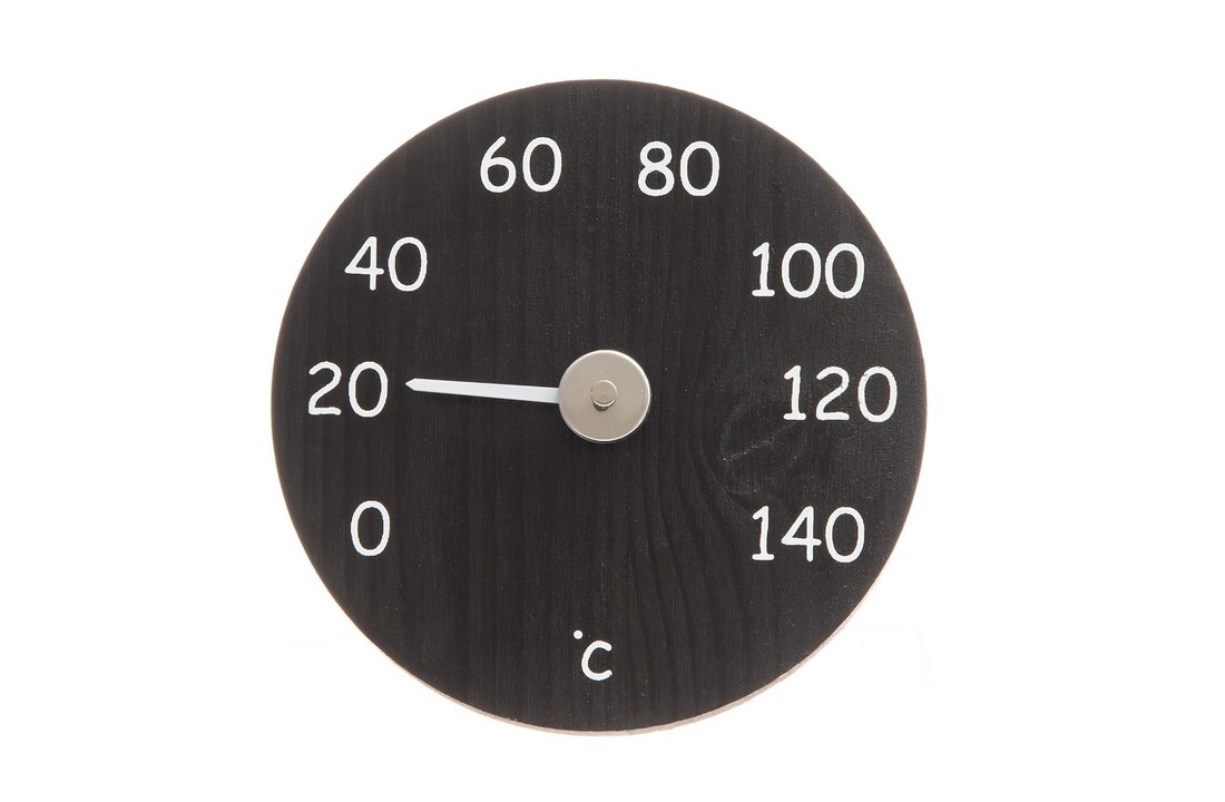 Saunaland sauna thermometer rond 14 cm