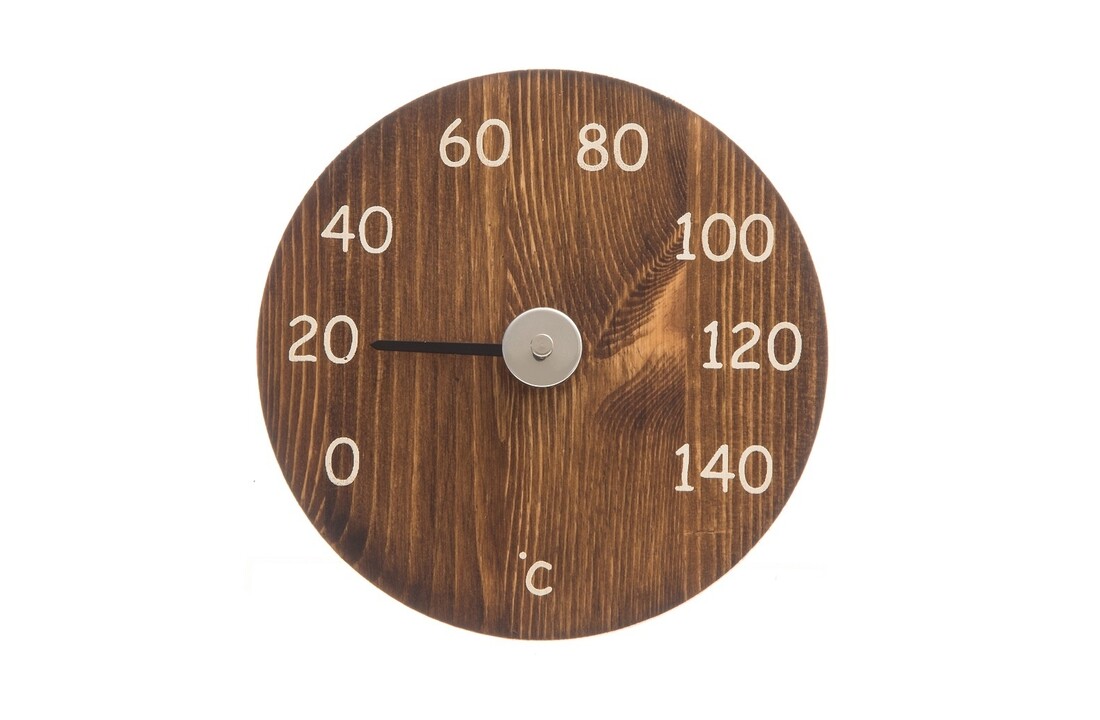 Saunaland sauna thermometer rond 14 cm