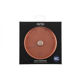 Rento Sauna Thermometer Aluminium rond koperbruin