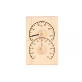 Saunaland Sauna Thermometer & Hygrometer Grenen
