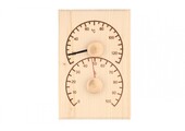 Saunaland Sauna Thermometer & Hygrometer Grenen