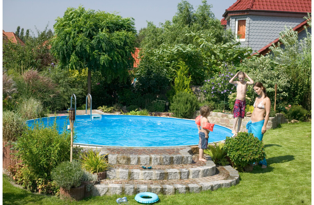 Unipool Stalen wand Zwembad Rond 1,20 m
