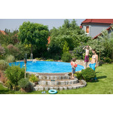 Unipool Stalen wand Zwembad Rond 1,50 m