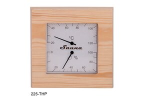 Combi Thermo Hygrometer gedeeld Pine