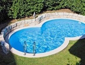 Unipool Liner - Acht vorm - 1,5 m hoogte