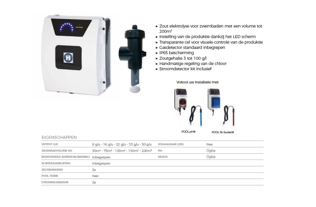 Hayward AquaRite® Flo zoutelektrolyse