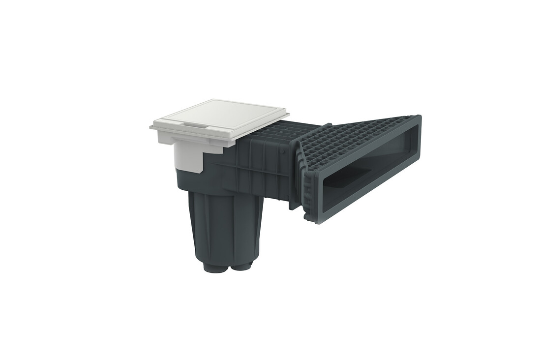Hayward skimmer X-pro 600 liner - Antraciet