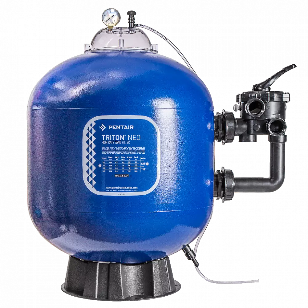 Filter Triton Neo - ClearPro 14m3 met Side mount 6-wegklep
