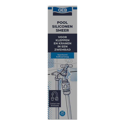 Siliconensmeer Pool voor kranen, kleppen en meters