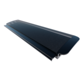 Zwemland Polycarbonaat zwembad lamellen P60 solar grafiet.