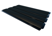 Zwemland Polycarbonaat zwembad lamellen P60 solar goud.