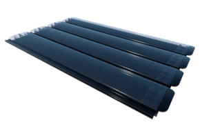 Zwemland Polycarbonaat zwembad lamellen P60 solar transparant