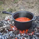 Esschert Design  Pan met Deksel Gietijzer