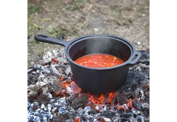 Esschert Design  Pan met Deksel Gietijzer
