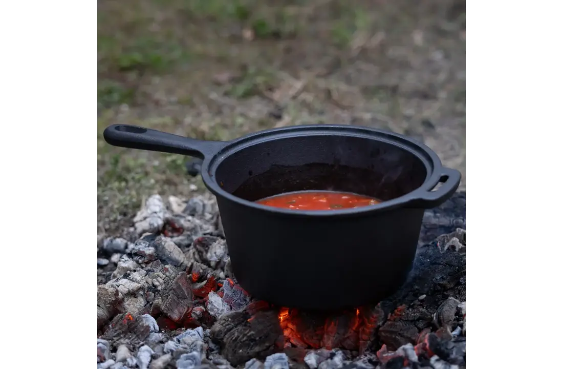 Esschert Design  Pan met Deksel Gietijzer