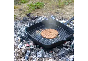 Esschert Design Koekepan Vierkant Gietijzer