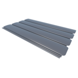 Zwemland PVC zwembadlamellen P60 grijs.