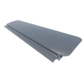 Zwemland PVC zwembadlamellen P60 grijs.