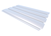 Zwemland PVC zwembadlamellen P60 wit