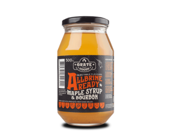 Grate Goods Allbrine Ready – Maple Syrup & Bourbon