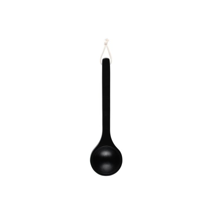 Emendo Sauna emmer, lepel en 1000 ml Euca opgietmiddel  - Zwart