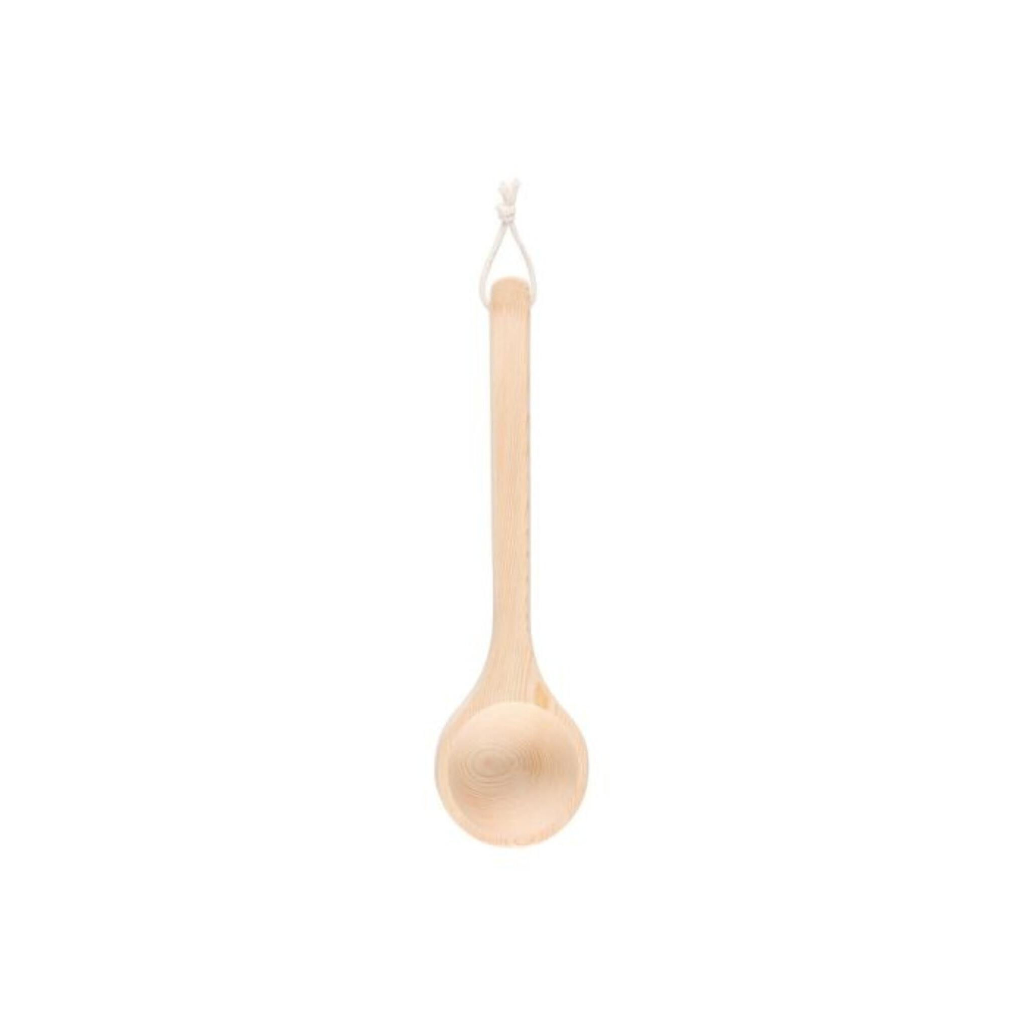Rento Houten Sauna emmer met handvat touw, lepel en 400 ml Eucalyptus opgietmiddel - Licht