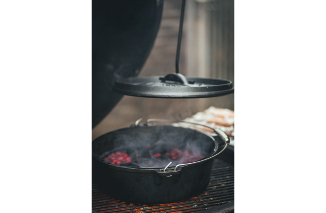 The Windmill gietijzeren Dutch Oven 6qt - zonder pootjes
