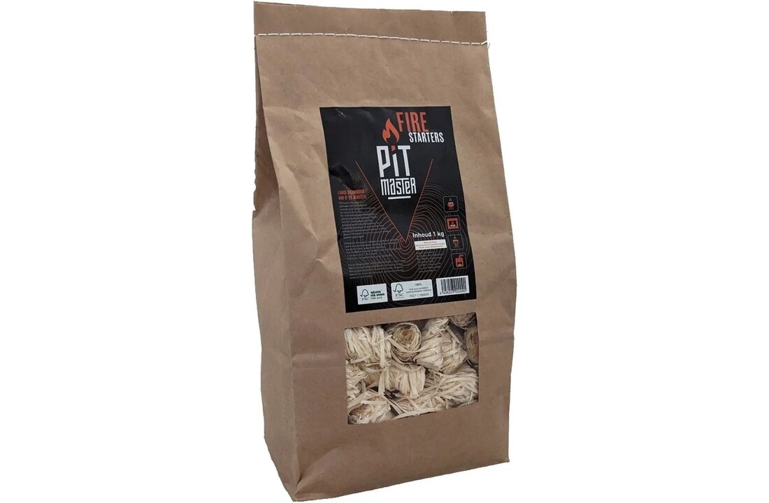 Pitmaster Aanmaakwokkels - Aanmaakblokjes 1kg