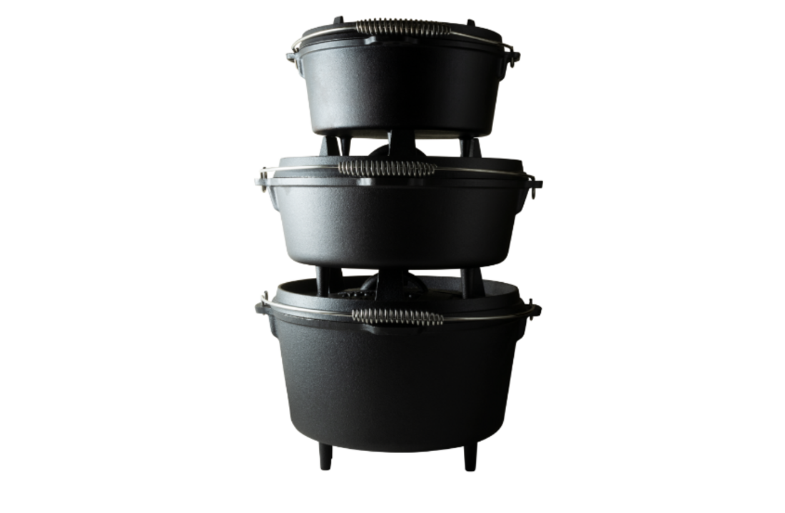 The Windmill gietijzeren Dutch Oven 9qt