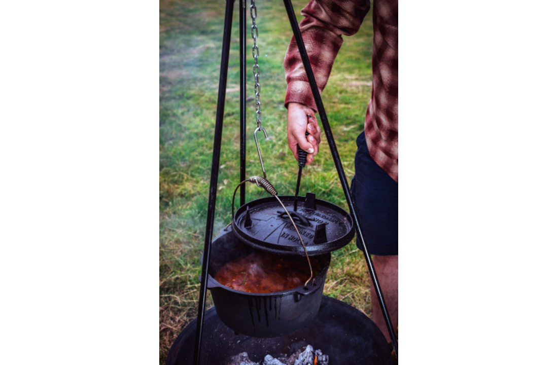 The Windmill gietijzeren Dutch Oven 9qt