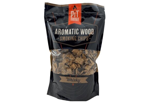 Pitmaster Aromatic Wood -Smoking Chips - Whisky 350 gr