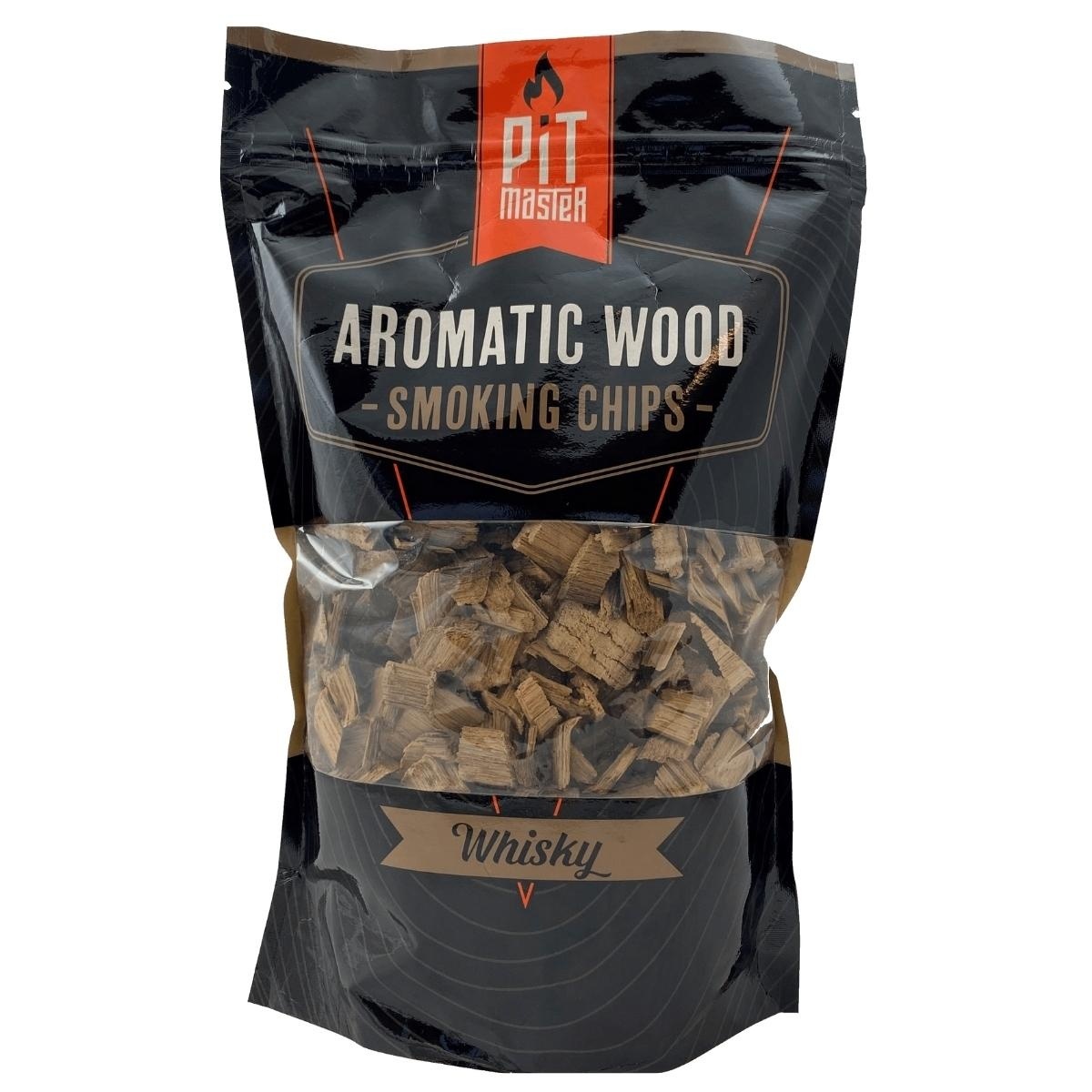 Pitmaster Aromatic Wood -Smoking Chips - Whisky 350 gr