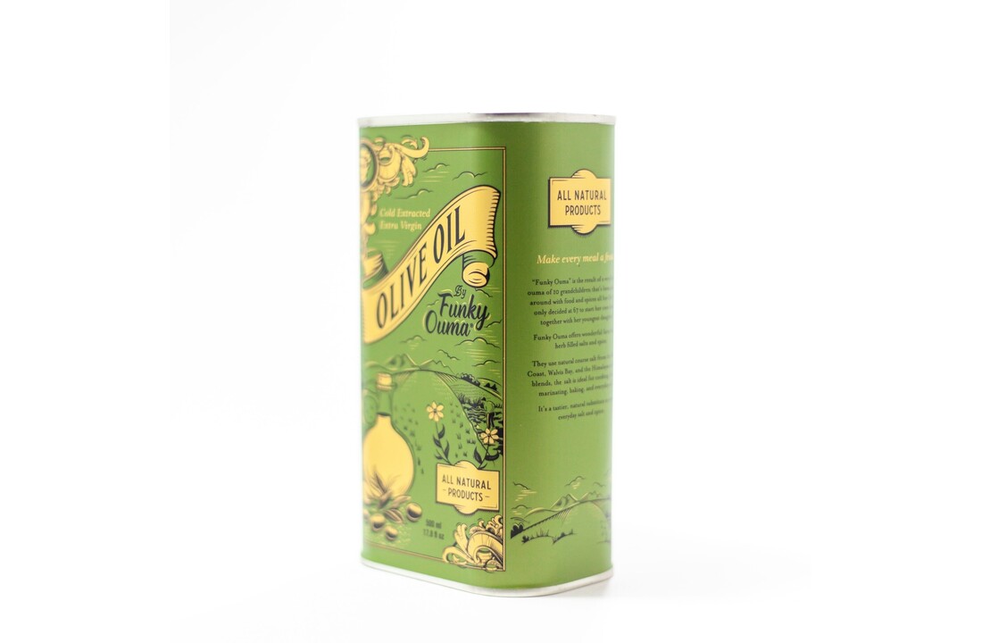 Olive Oil - Olijf Olie in Blik - 500 ml