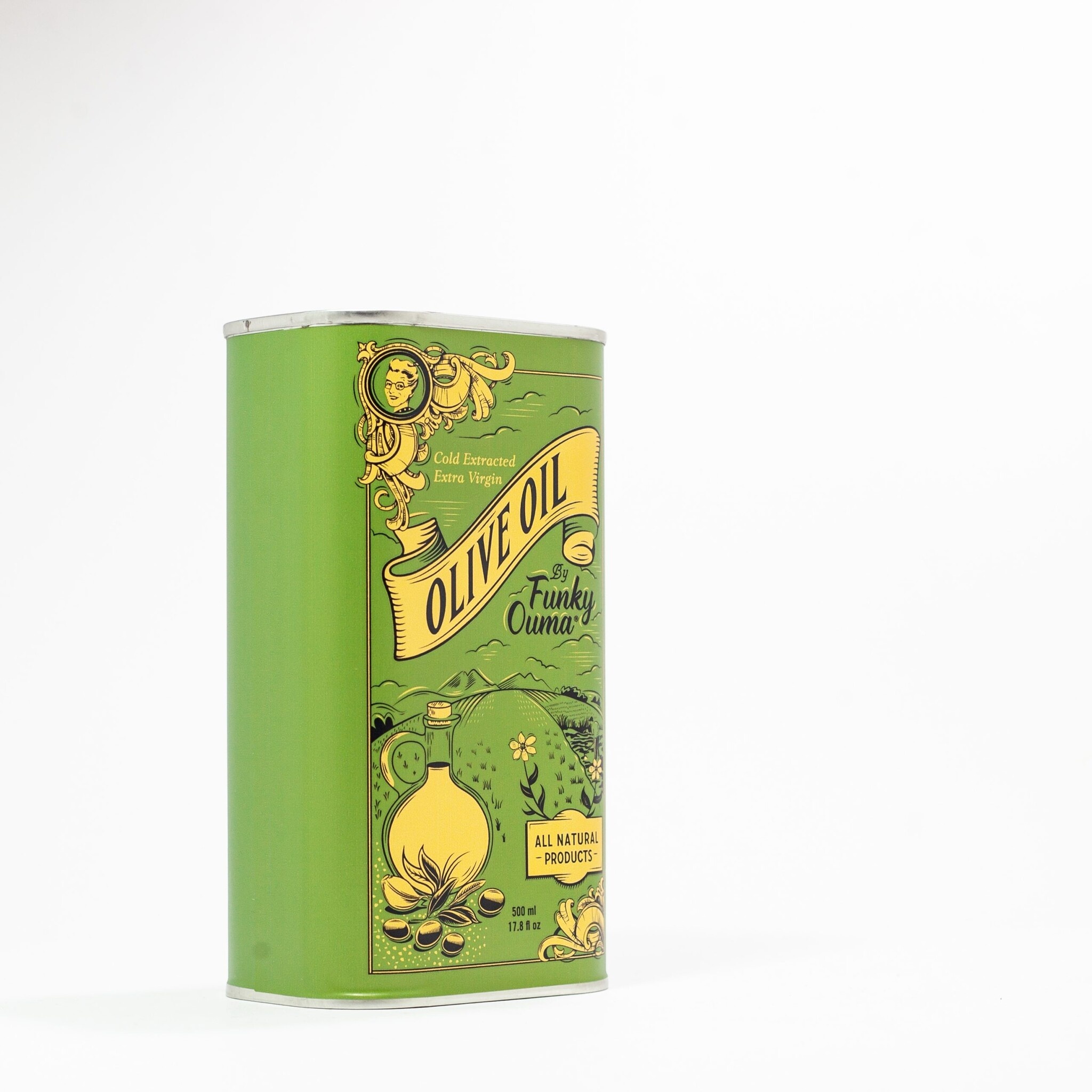 Olive Oil - Olijf Olie in Blik - 500 ml