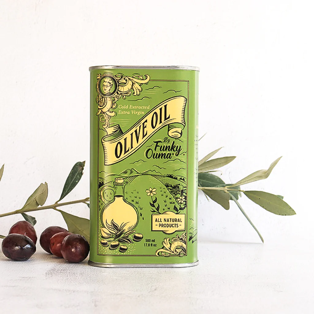 Olive Oil - Olijf Olie in Blik - 500 ml