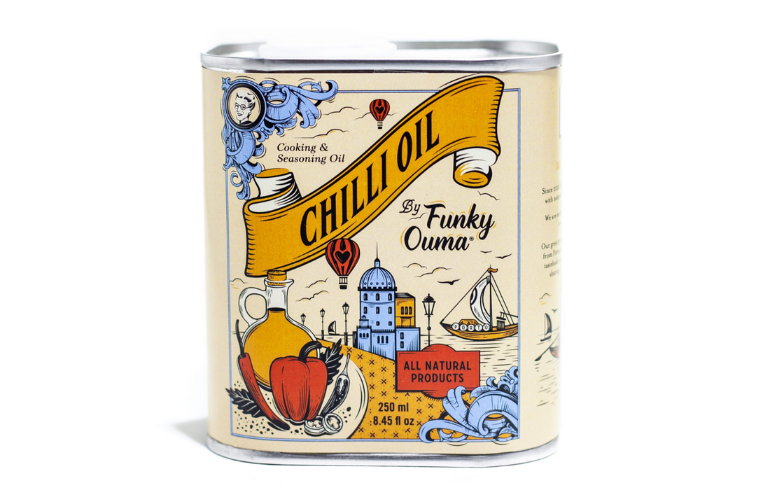 Chilli Oil - Chili Olie in blik - 250 ml